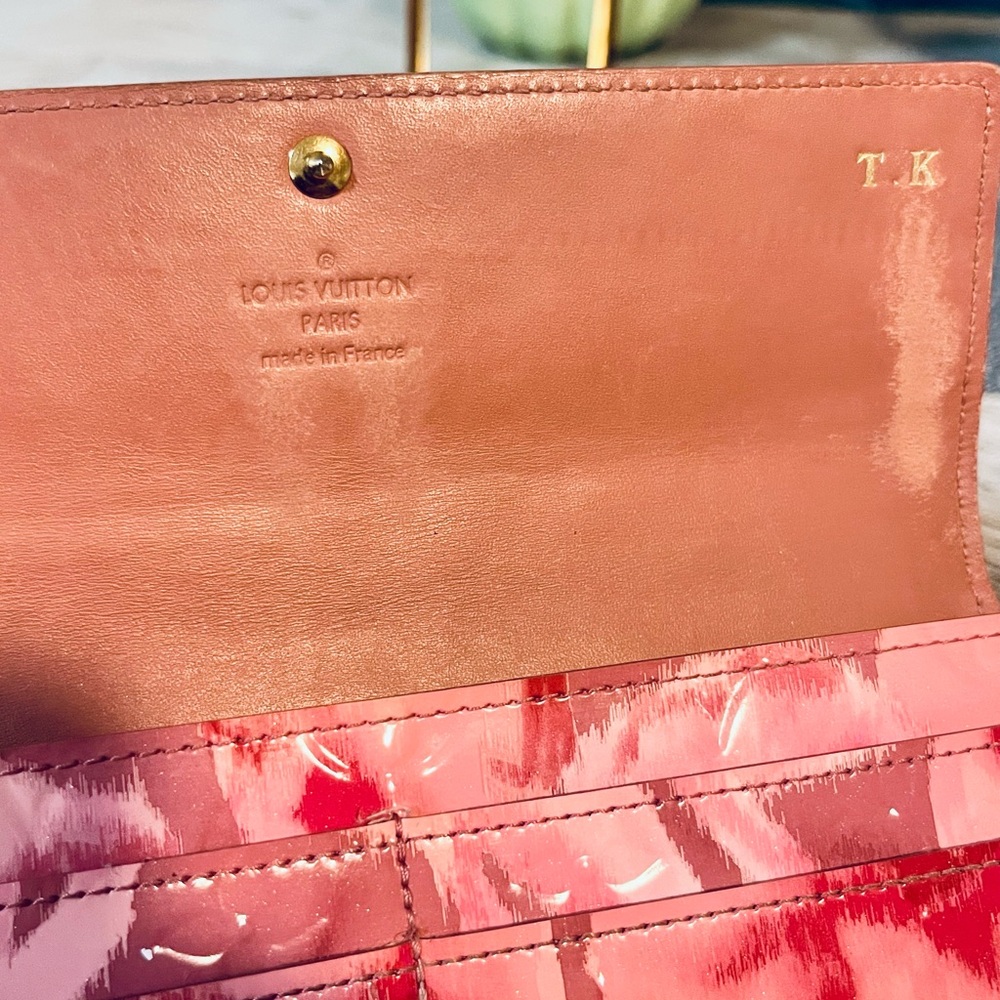 Louis vuitton Pink Floral ikat clutch wallet - Picture 10 of 14